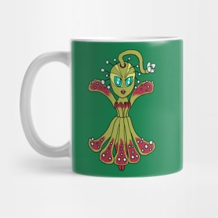 Carniverous Plant Ballerina Woman CHIBI SD MONSTER GIRLS Series I Mug